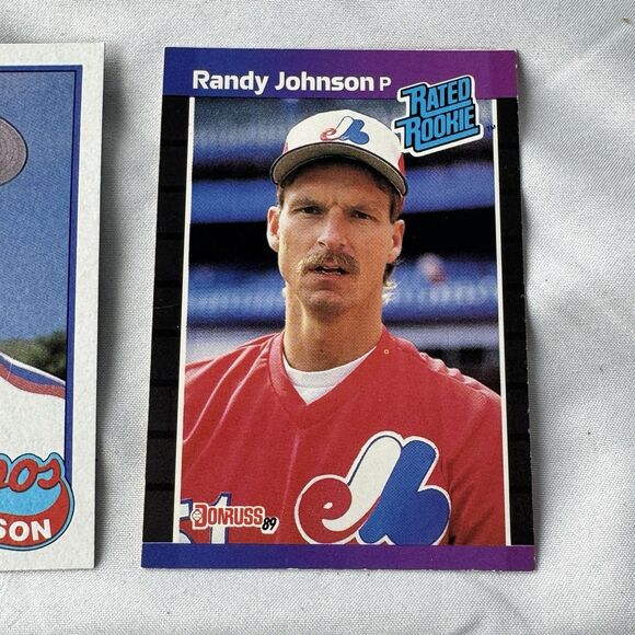 Randy Johnson 12 Card Lot NM Rookies Bunt Diamond Kings Omega Panini - Picture 5 of 13